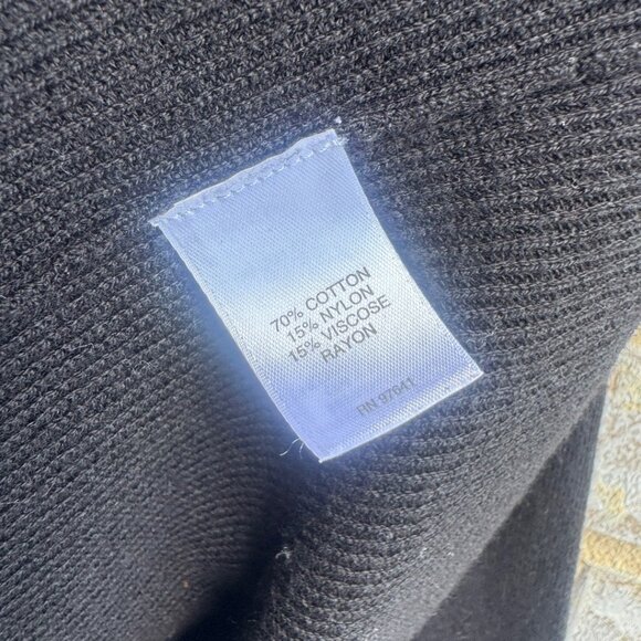 J. Jill Long Sleeve V-Neck Cotton Blend 3 Button Up Cardigan Sweater Size S - Picture 4 of 8